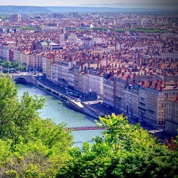 Baptême en hélicoptère autour de Lyon - vue 3