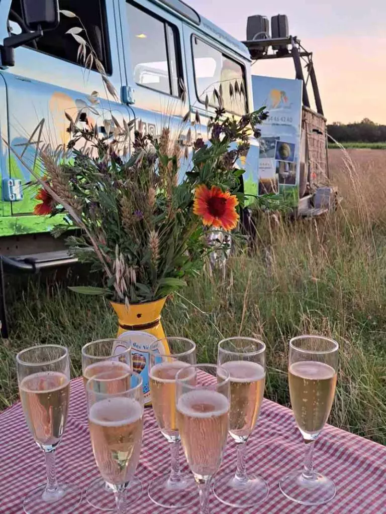 Vol en montgolfière au dessus des châteaux de la Loire - vue 2