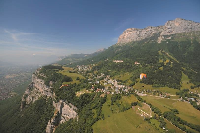 Baptême en parapente près de Grenoble - vue 2