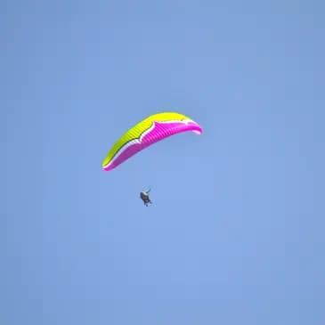 Baptême de parapente sur les hauteurs de Cannes - vue 2