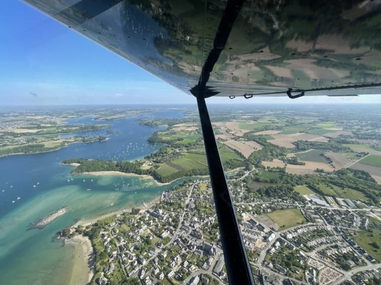 Vol en ULM au cœur de la côte d'émeraude au départ de Dinard - vue 2