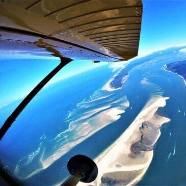 Saut en parachute à Arcachon - Saut en tandem - vue 2