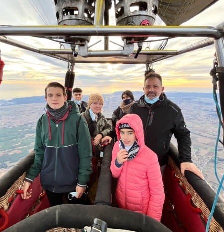 Vol privé en montgolfière 8 personnes en Espagne à 1 h de Perpignan - vue 3