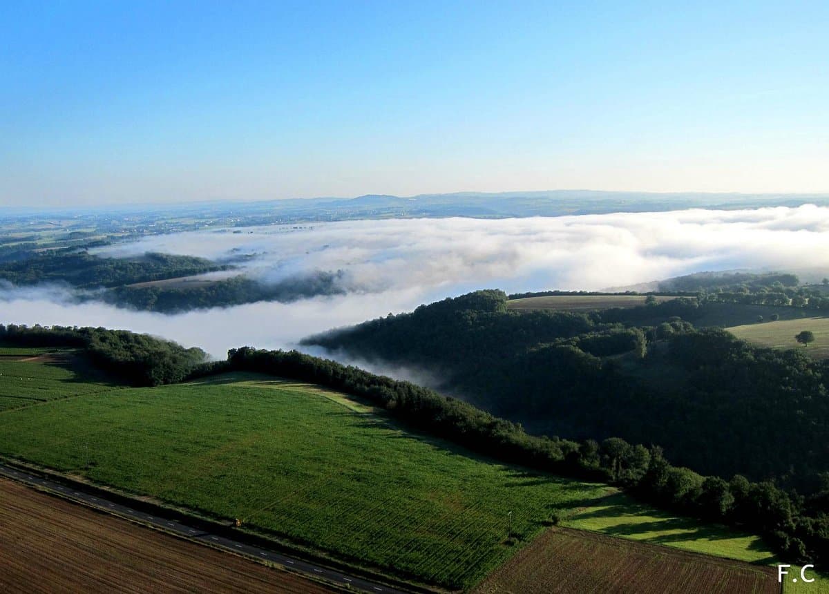 Vol en montgolfière à Albi prés de Toulouse - vue 3