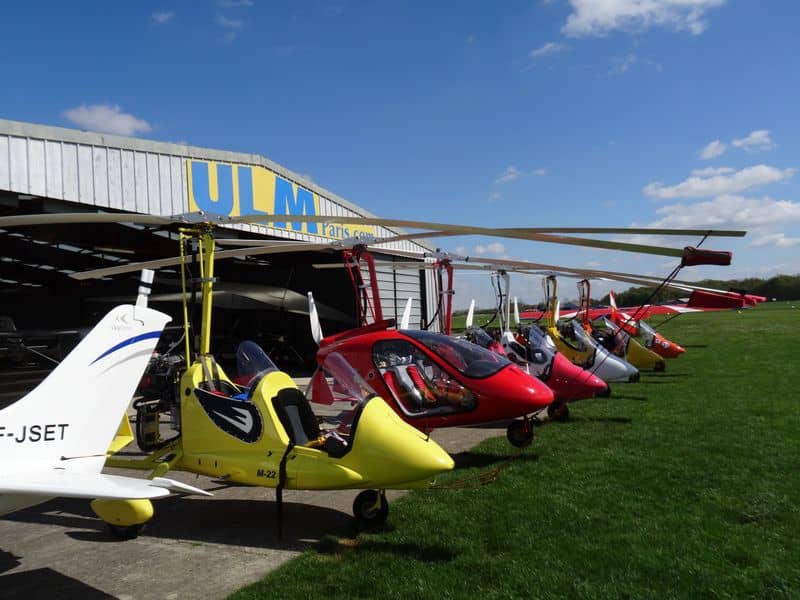 Baptême de l'air en autogire aux alentours de Meaux - vue 1