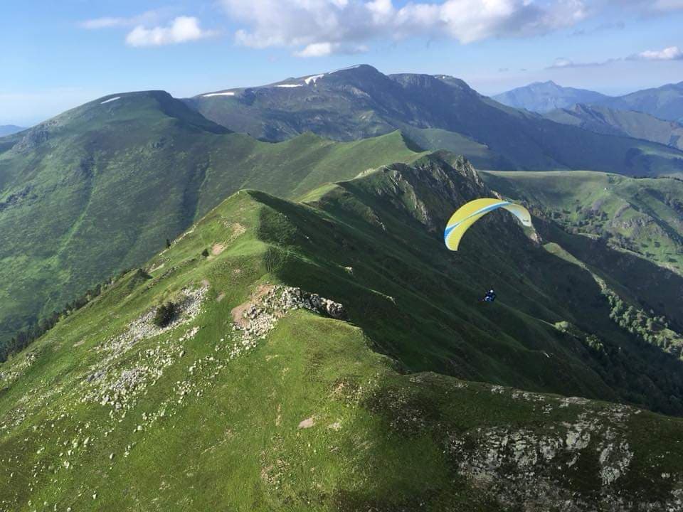Baptême en parapente dans les Pyrénées - vue 4