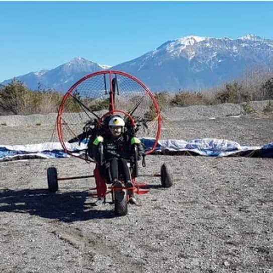 Vol découverte en paramoteur lac de Serre-Ponçon (05) - vue 1