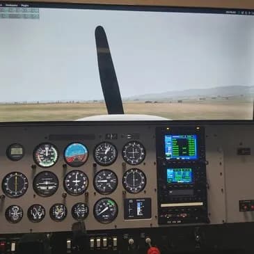 Simulateur de vol à Lyon sur Cessna 172 Simulateur de vol à Lyon sur Cessna 172