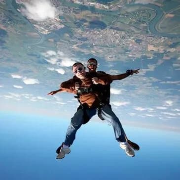 Saut en Parachute à Chalon-sur-Saône - vue 2