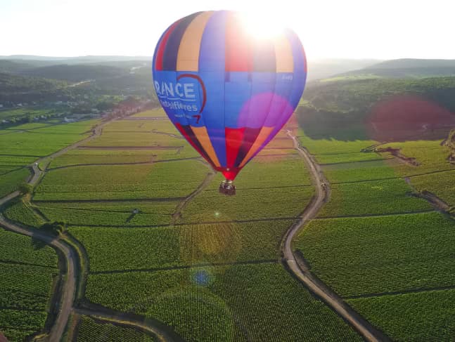 Vol en montgolfière près de Beaune en Côte d'or Vol en montgolfière près de Beaune en Côte d'or