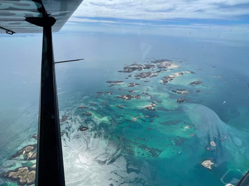 Vol en ULM de Dinard à l'archipel de Chausey Vol en ULM de Dinard à l'archipel de Chausey