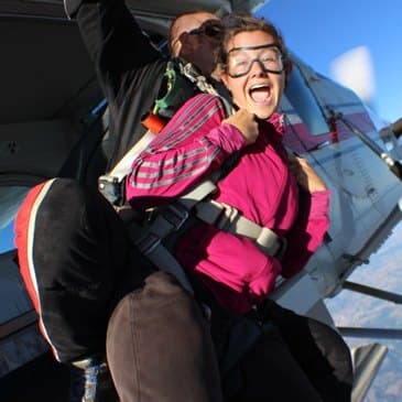 Saut en parachute à Niort - vue 2