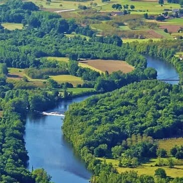 Vol en avion à Figeac dans le Lot - vue 4