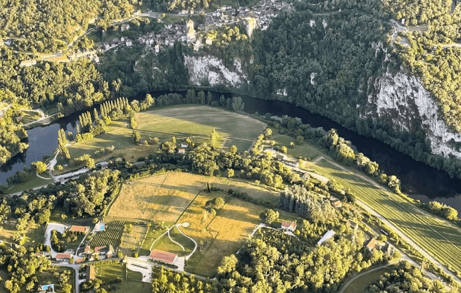 Baptême de l'air en ULM au départ de Montauban - vue 2