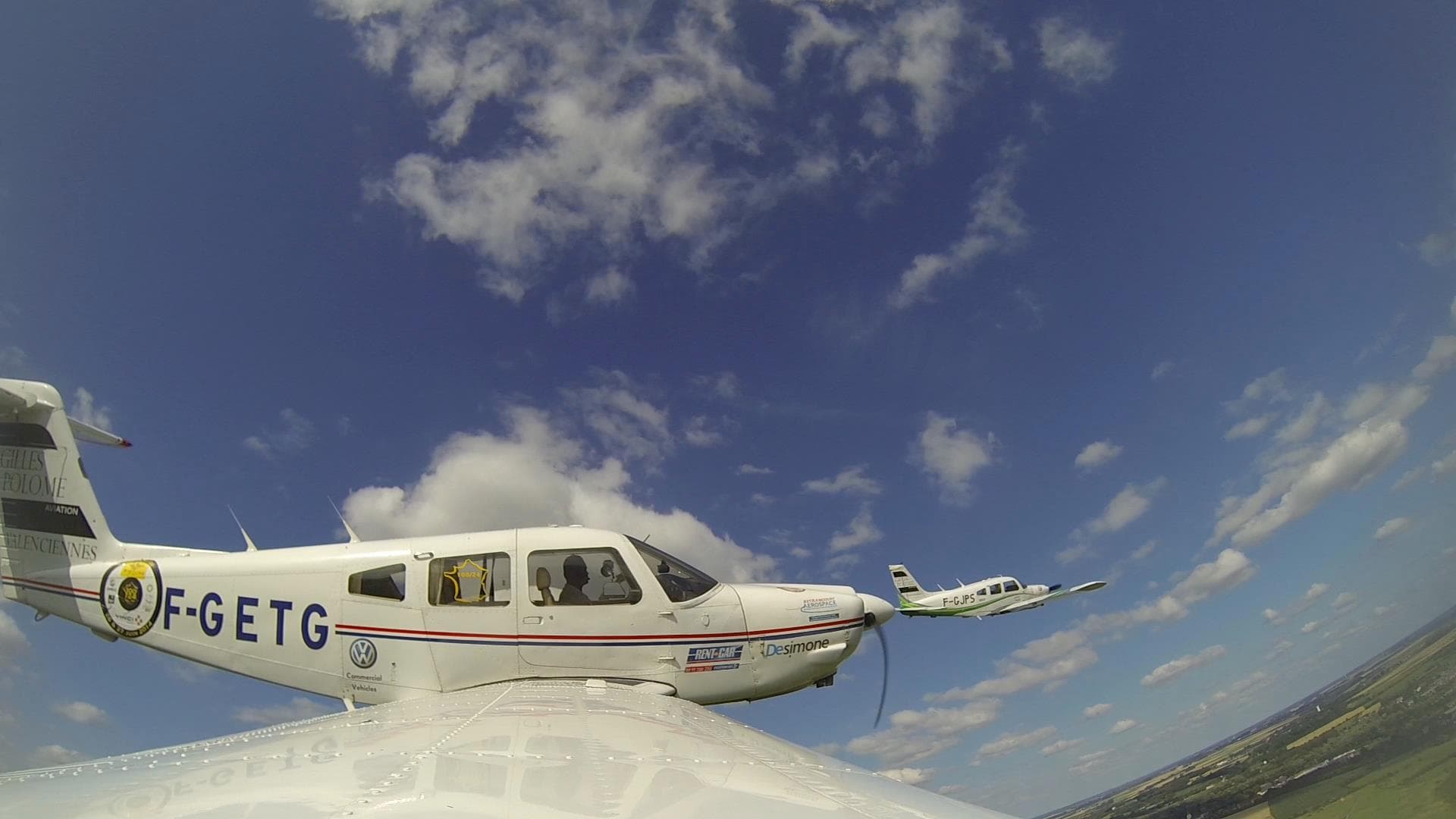 Vol d'initiation au pilotage d'avion à Valenciennes - vue 2