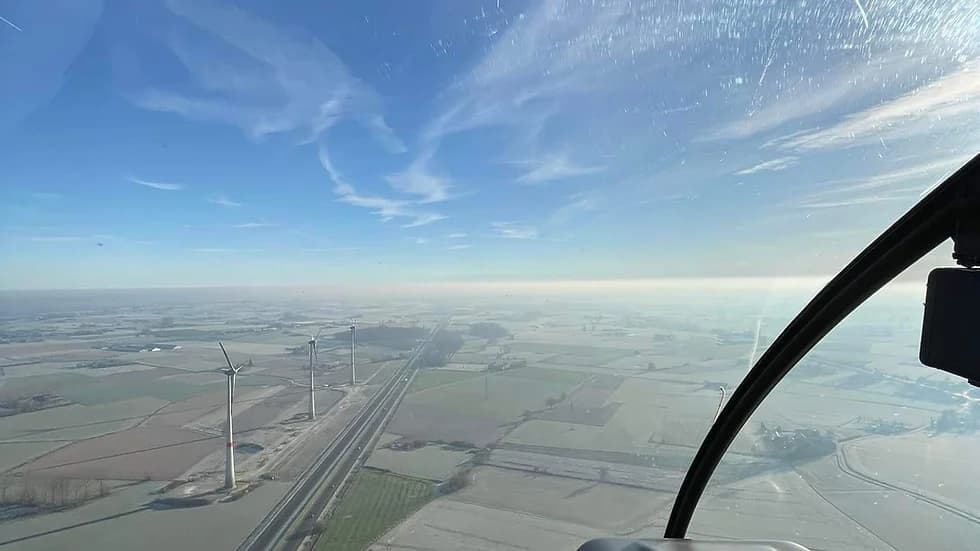 Vol en hélicoptère R44 dans les Hauts-de-France - vue 2