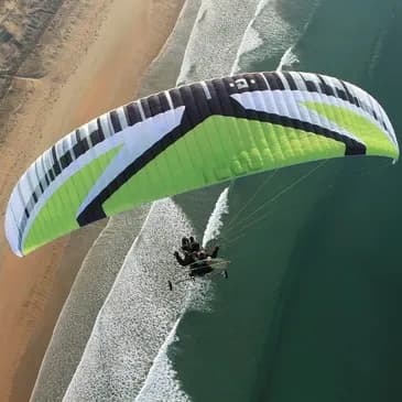 Baptême en paramoteur en Baie de Quiberon - vue 2