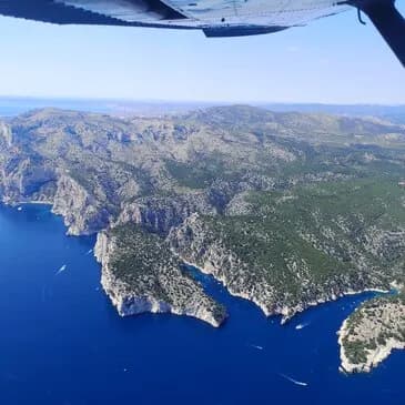 Vol en avion au Castellet - Survol de la côte Varoise - vue 6