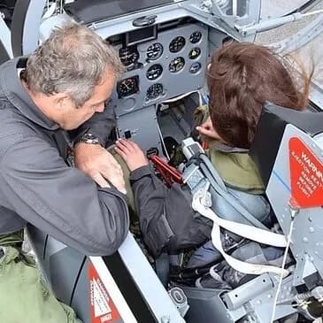 Vol en avion de chasse à Grenoble en Isère - vue 3