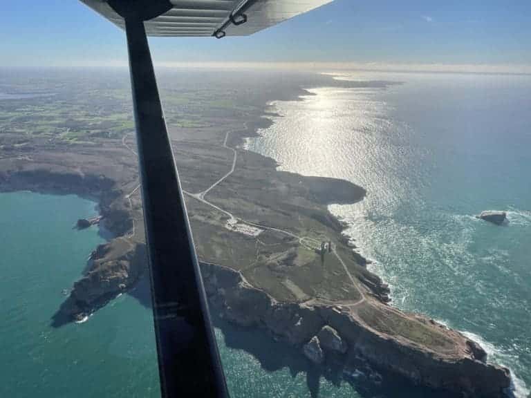 Vol en ULM de Dinard au cap Frehel - vue 1