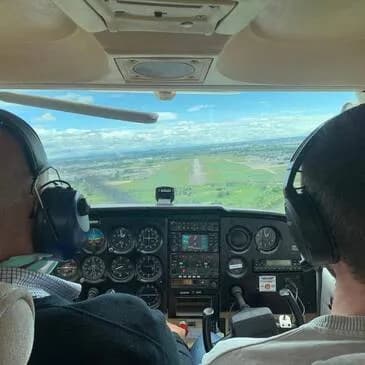 Baptême de l'air en avion à Lyon - vue 4