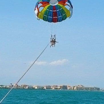 Vol en parachute ascensionnel près de Béziers - vue 2