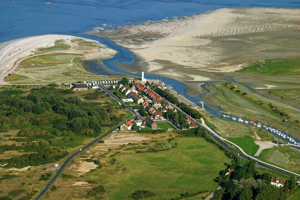 Vol en avion au dessus de la baie de Somme - vue 2