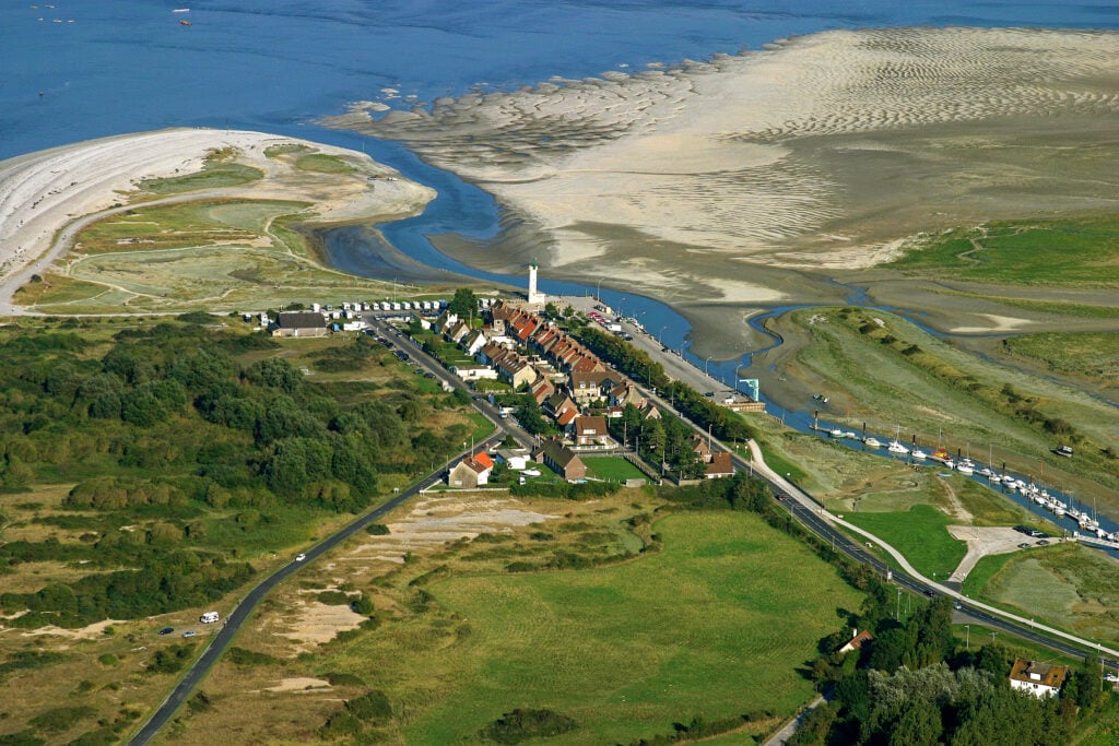 Vol en avion au dessus de la baie de Somme - vue 2