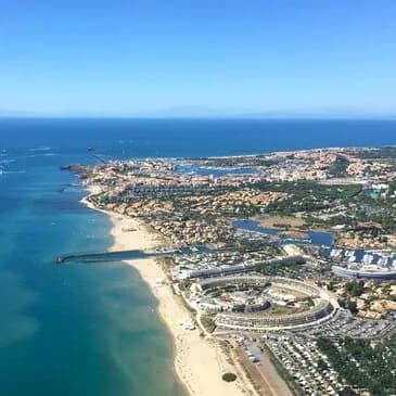 Baptême en hélicoptère autour d'Agde dans l’Hérault - vue 5
