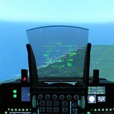 Simulateur de vol en avion de chasse à Lyon - vue 2
