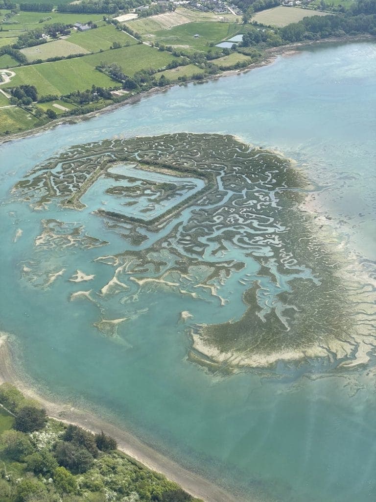 Survol en ULM de la cote d'émeraude et de la vallée de la Rance - vue 3