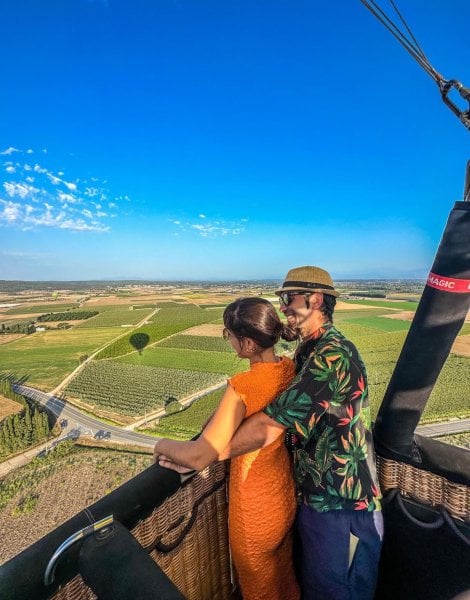 Vol en montgolfière en Espagne à 1 heure de Perpignan - vue 1