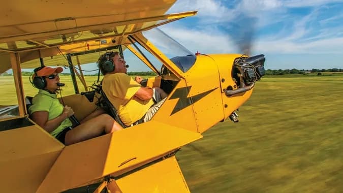 Vol découverte en avion historique en Normandie - vue 2