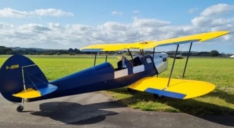 Baptême de l’air en biplan à Morlaix - vue 2
