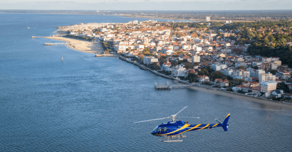 Vol en hélicoptère dune du Pilat et bassin d'Arcachon - vue 6