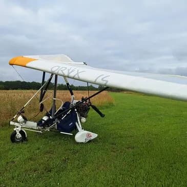 Baptême de l'air en ULM pendulaire au nord de Toulouse - vue 2