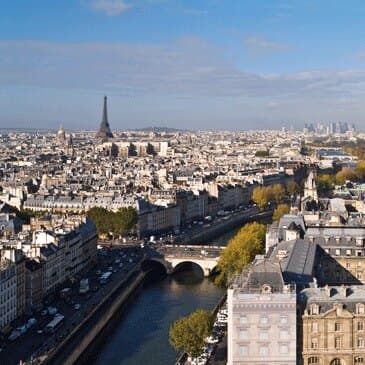 Survol de Paris en hélicoptère - Voie Royale - vue 3