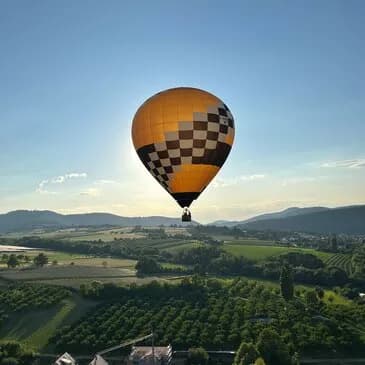 Baptême en montgolfière au Nord de Strasbourg Baptême en montgolfière au Nord de Strasbourg