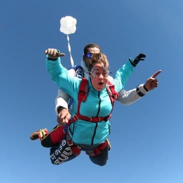 Saut en parachute à Lons le Saunier - vue 2