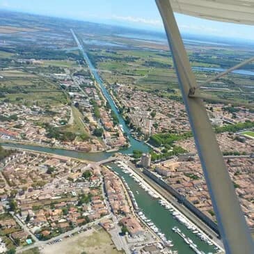 Baptême de vol en ULM 3 axes au départ de Montpellier - vue 4