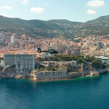 Vol en hélicoptère privé autour de Monaco - vue 2
