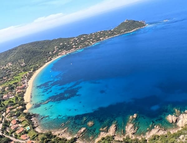 Baptême en ULM autogire autour de Propriano en Corse - vue 11