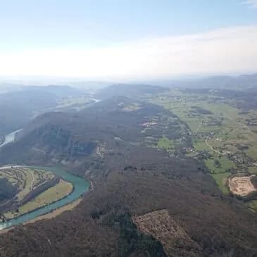 Vol en ULM avion à Bourg en Bresse - vue 2
