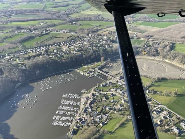 Vol en ULM de Dinard à de la vallée de la Rance - vue 3