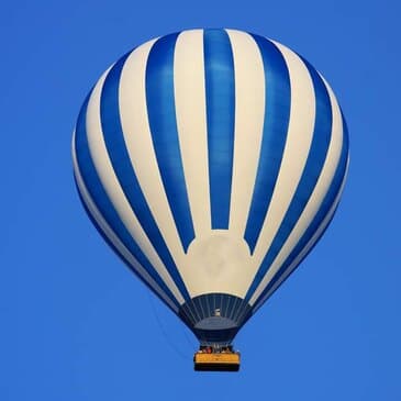 Baptême en montgolfière en Ardèche - vue 2