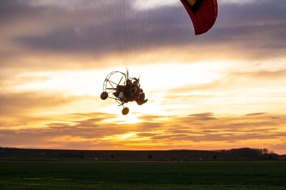 Baptême en paramoteur au sud de Paris - vue 4