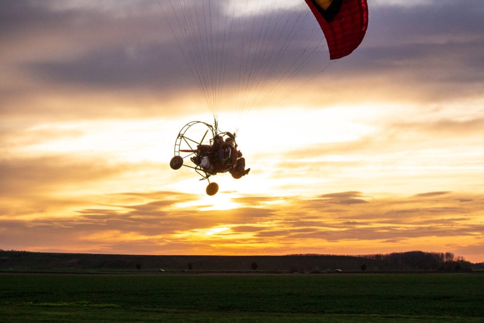 Baptême en paramoteur au sud de Paris - vue 4