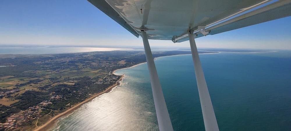 Vol découverte en ULM Savannah dans la région de la rochelle - vue 3