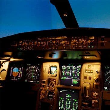 Simulateur de vol A320 à Nice - vue 2