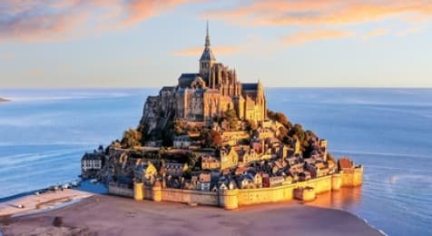 Vol en hélicoptère au Mont-Saint-Michel - vue 1
